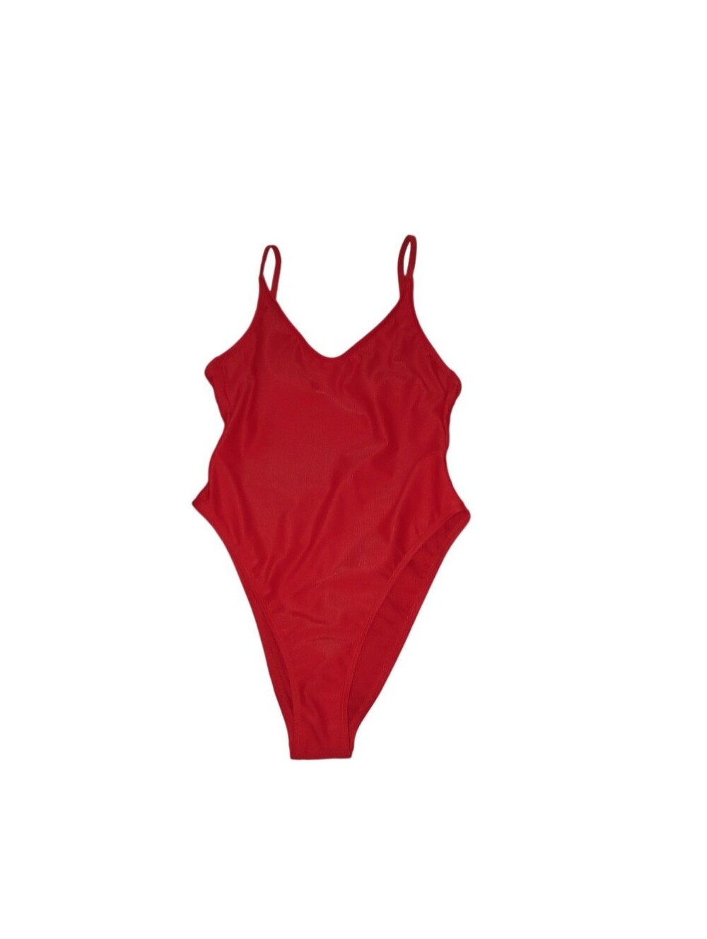 wild fable Womens Red Strappy One-Piece Swimsuit